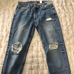 High rise Boyfriend Cut Jeans